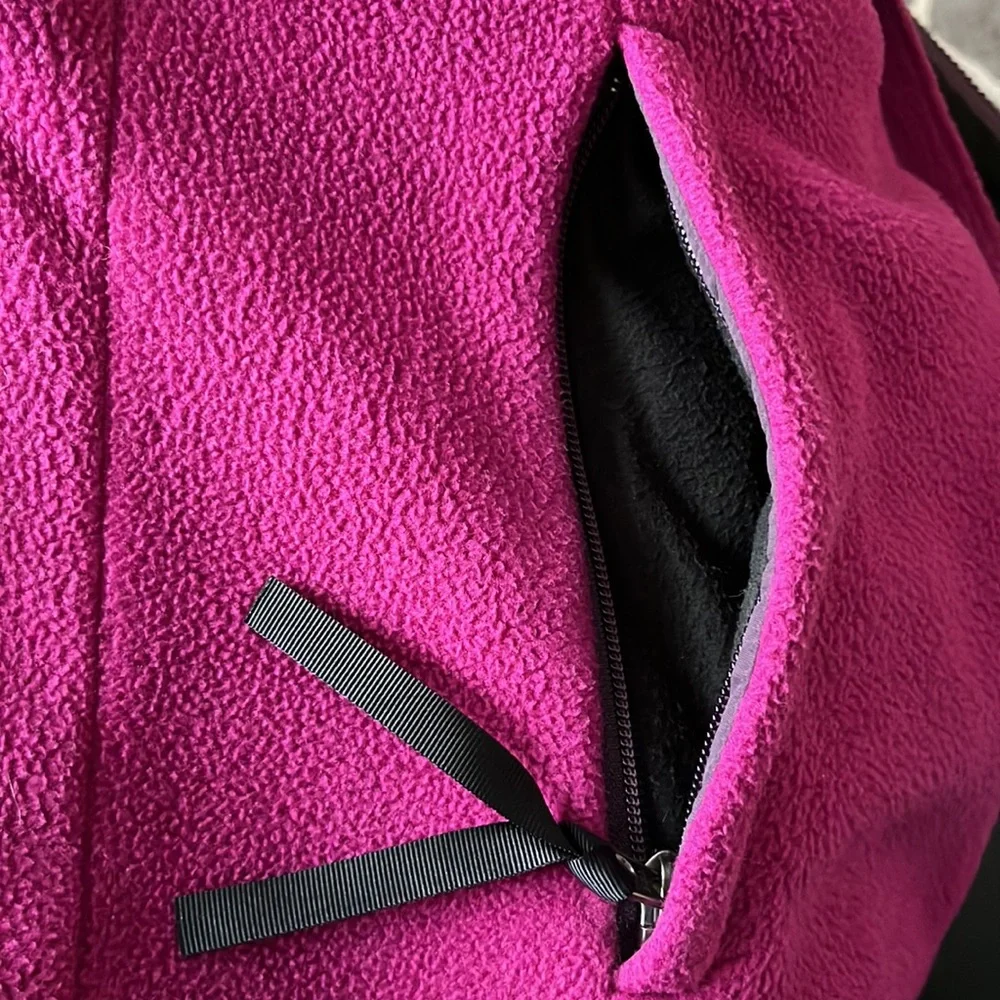 The North Face Denali Fleece Zip-up Jacket Women Size Medium Magenta/purple/pink - Picture 6 of 12